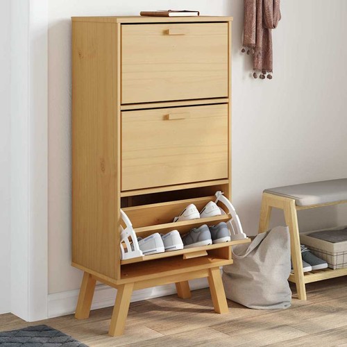 Scarpiera olden marrone - olden,