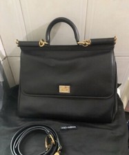 Borsa DOLCE & GABBANA MISS SICILY Medium in pelle Nera