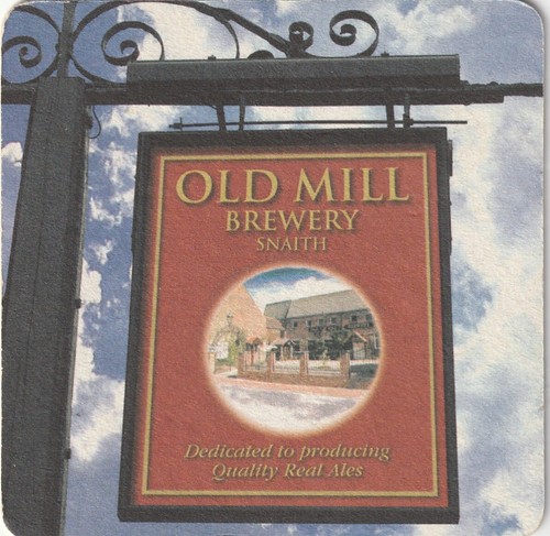 Beer mat old mill - -,