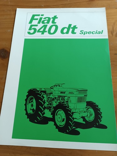 Brochure fiatagri fiat 540 - fiatagri,
