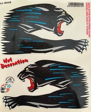 ADESIVI METAL GLITTER DIVERTENTI PER AUTO E MOTO 12.5X7.3 CM