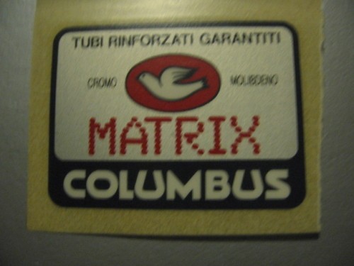 Etichetta columbus matrix - etichetta,