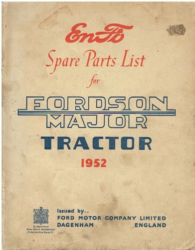 Trattore fordson major - fordson,