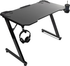 RS345 Scrivania Da Gioco Nera