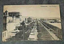 antica cartolina Civitavecchia Viale Garibaldi - non viaggiata old postcard