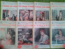  ROMANTICA ECONOMICA Sonzogno,lotto di 8 volumi
