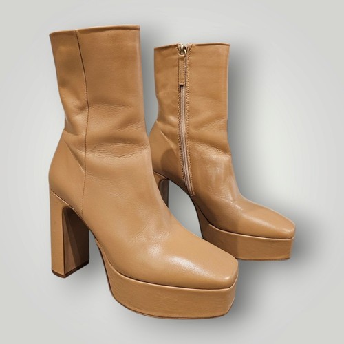 Stivaletti zara nudi marroni - zara,