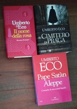 Lotto libri umberto - di, eco