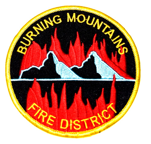 Burning mountain fire - mountain,
