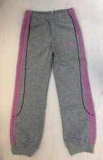 4647 ADIDAS PANTALONI TUTA BAMBINA FELPATI GINNASTICA