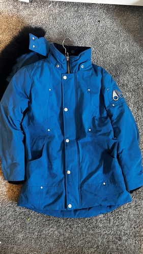 Parka moose knuckles blu - knuckles,