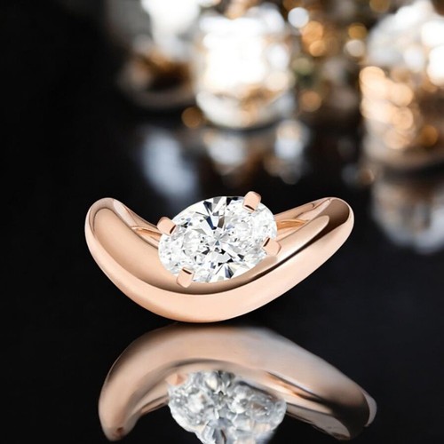 Anello fidanzamento con - anello, di