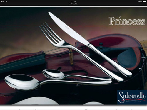Salvinelli set posate pz - set, 72