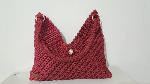 Borsa tracolla fatta mano - fatta,