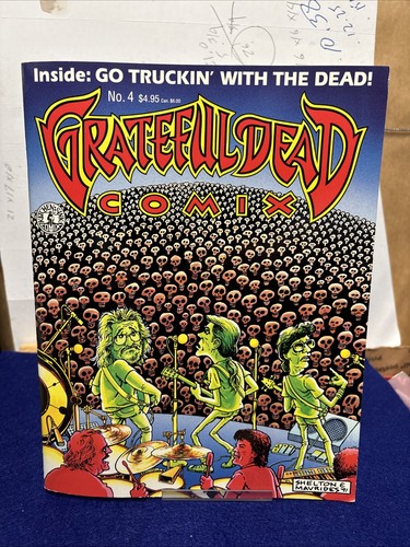 Vintage grateful dead comix 4 - dead, #4