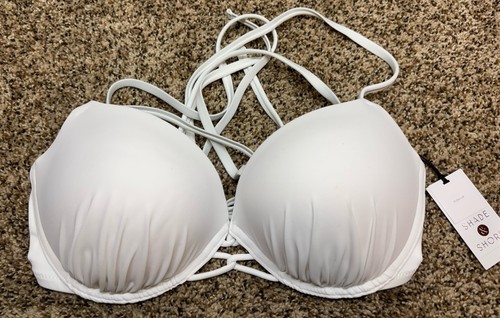 Top bikini push bianco - bikini,
