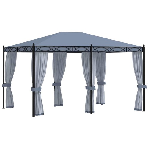 Gazebo con schermi - gazebo, 3x4
