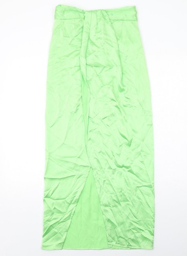 Maxi gonna donna zara verde - maxi,