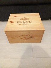 Cassetta Legno Vino Cervaro