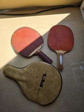 Lotto di 2 palette da ping