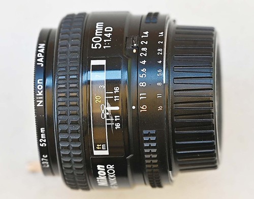 Nikon nikkor 50mm f1 4d - nikon, 50mm,
