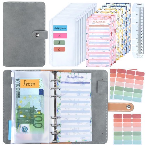 Anyuke budget binder - budget, a6