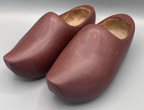 Zoccoli legno vintage fatti - in,