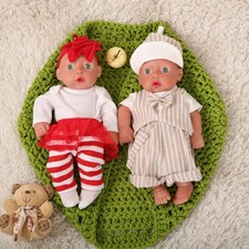 Bambola neonato 11" che dorme