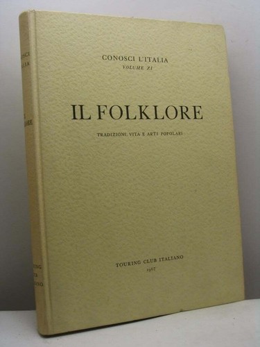 Libro il folklore - -,