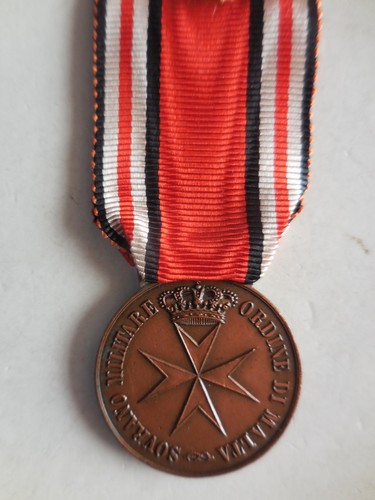 Medaglia smom ordine malta - smom, di