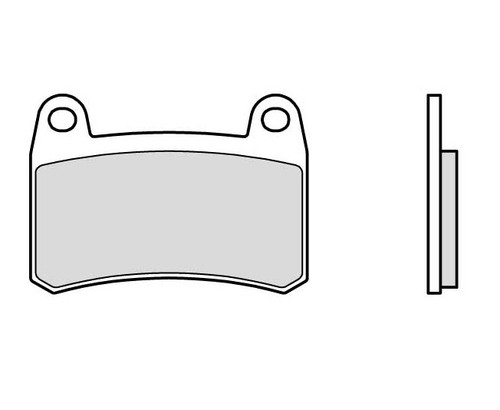 Pastiglie anteriori brembo - anteriori,