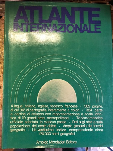 Atlante internazionale - atlante,