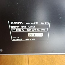 Sony CDP-337ESD Lettore CD