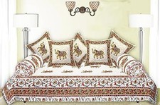 Set divano in tessuto di