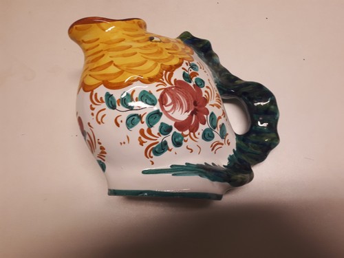 Brocca caraffa pesce - , ceramica