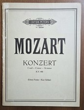 Mozart - Konzert C moll, C minor, Ut mineur K. V. 491 - Edition Peters No. 3309h