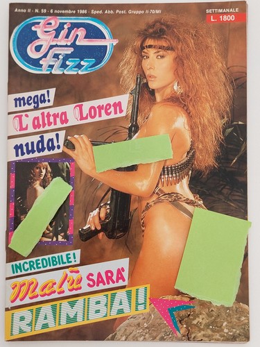 Rivista gin fizz 1986 - rivista, #59