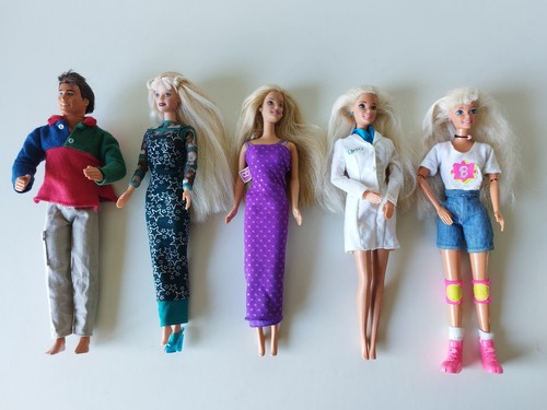 Lot barbie 1966 - 4, 1993