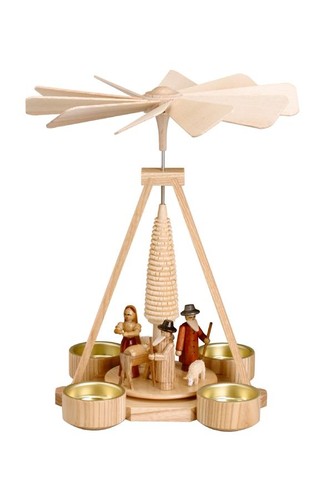 Piramide natale con - piramide,