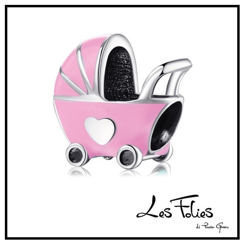 Charm carrozzina bebè rosa - charm,