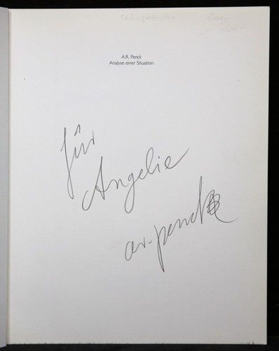 Penck dedica personale - a.r., penck: