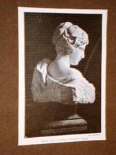 Hadria Busto in marmo di Francesco Jerace