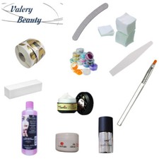 KIT RICOSTRUZIONE UNGHIE GEL UV NDED GERMANY LIME NAIL ART SENZA LAMPADA