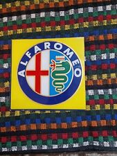 Cartello Alfa Romeo Vintage Plexiglass