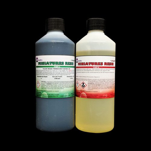 Kit resina plastica - 1, kg