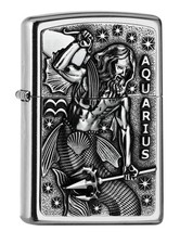Accendino zippo acquario segno - zippo,
