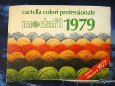 MODAFIL 1979 - CARTELLA COLORI