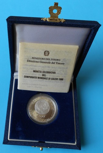 500 lire 1986 proof - 1986, mexico