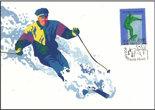 Finlandia snowboard slalom sci - finlandia,