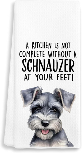 Schnauzer gifts asciugamano - gifts,